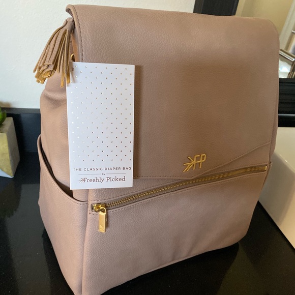 freshly picked diaper backpack